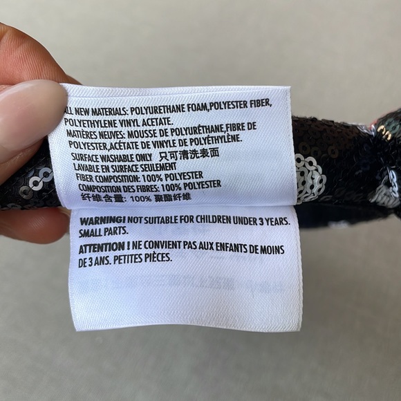 Sequined Minnie mouse ears - Picture 7 of 8